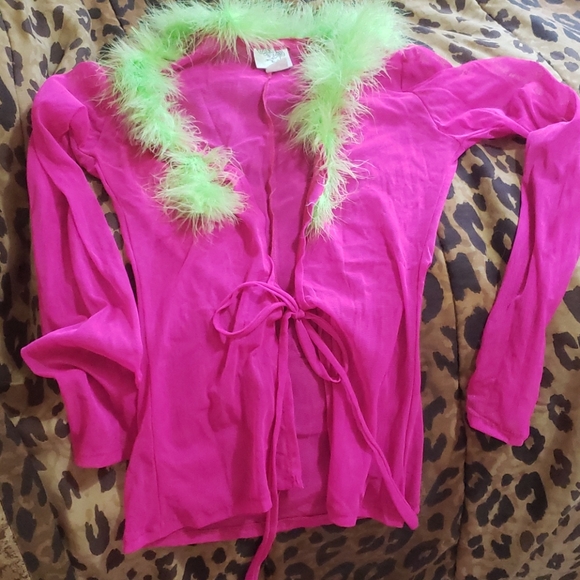 Cookie Puss Tops - Vintage Cookie Puss sheer mesh top. Barbie